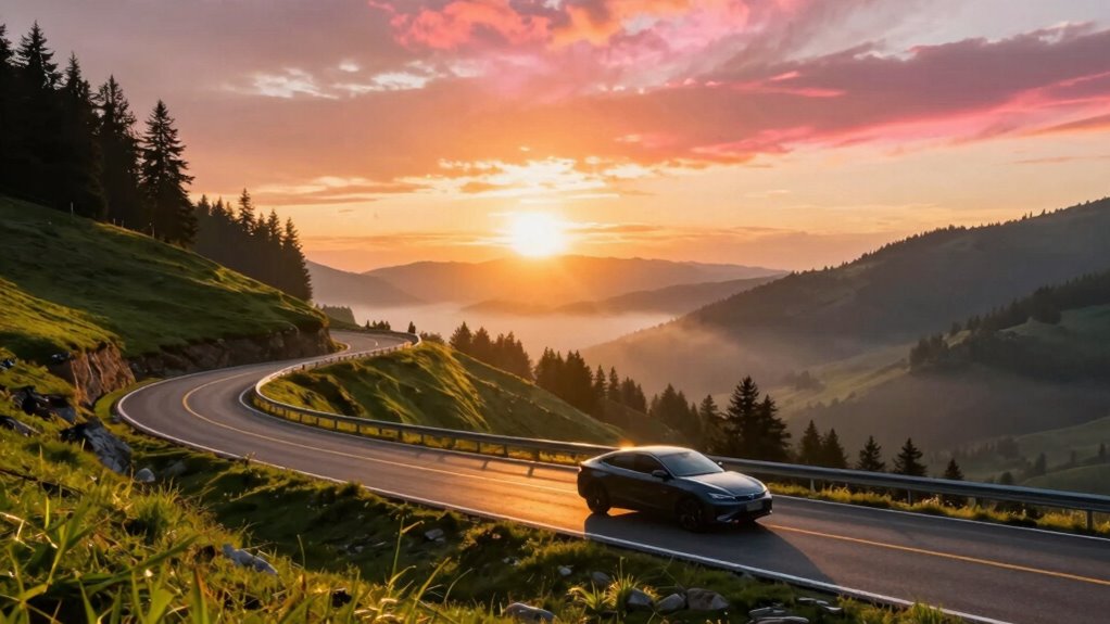 timing sunrise sunset traffic