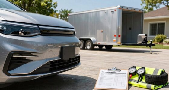 tow vehicle departure checklist
