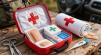 travel hike car first aid