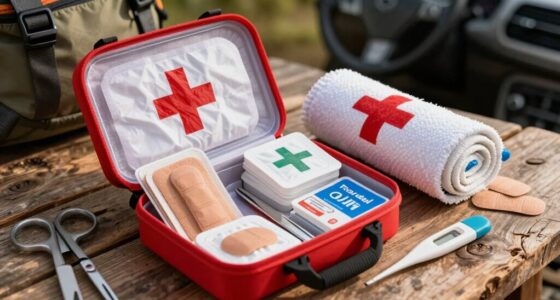 travel hike car first aid
