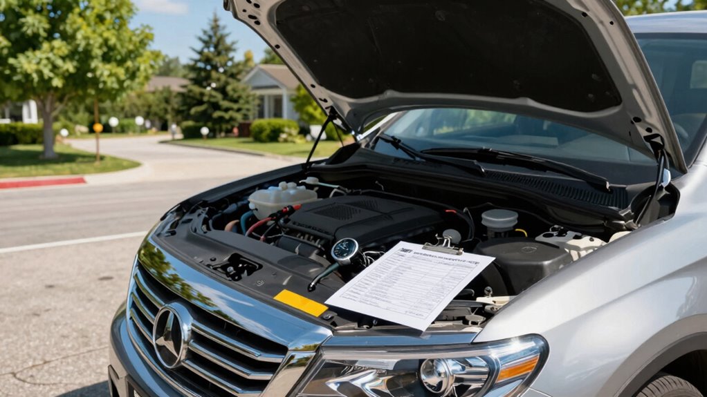 vehicle safety and maintenance checklist