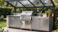 weather resistant kitchen setup