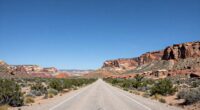 wide peaceful desert vistas