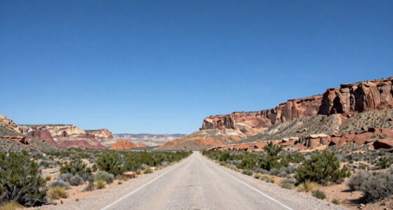 wide peaceful desert vistas