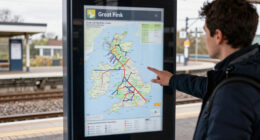 Real-time Map Of Great Britain's Rail Network