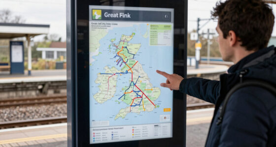 Real-time Map Of Great Britain's Rail Network