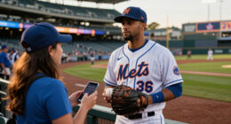 The Mets host the Marlins for a pre-trade deadline series