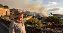 Wildfires Threaten Homes Across Sicily, Italy
