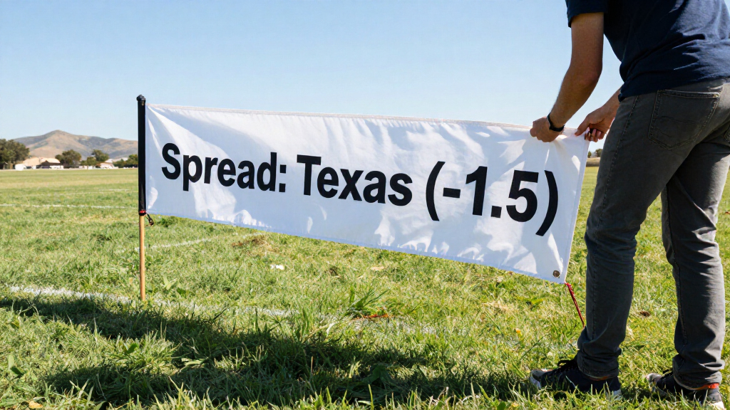 Spread: Texas (-1.5)